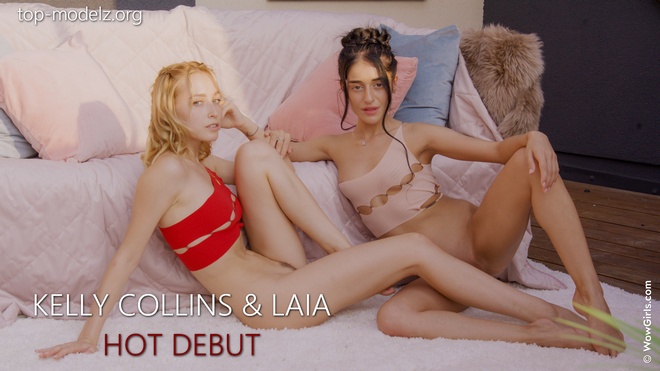 Kelly Collins and Laia - Hot Debut