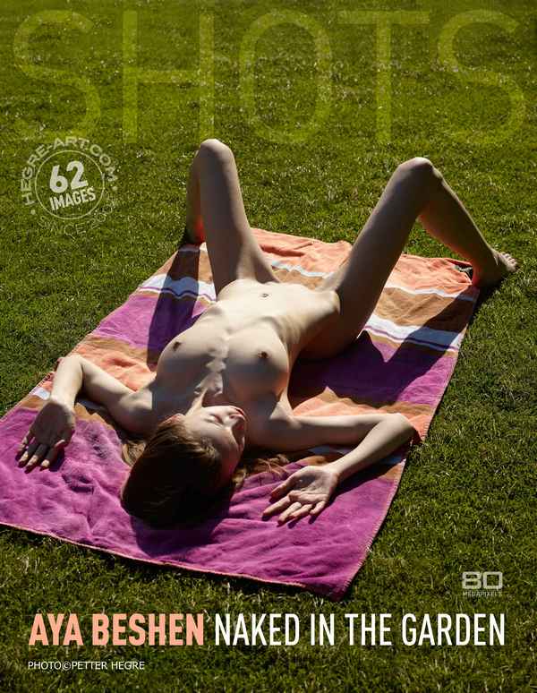 [Hegre-Art] Aya Beshen - Naked In The Garden