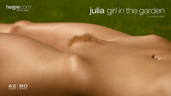 [Hegre-Art] Julia - Girl In The Garden