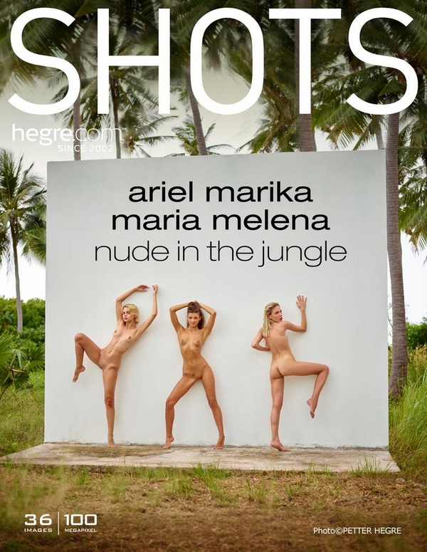 [Hegre-Art] Ariel, Marika, Melena Maria - In The Jungle