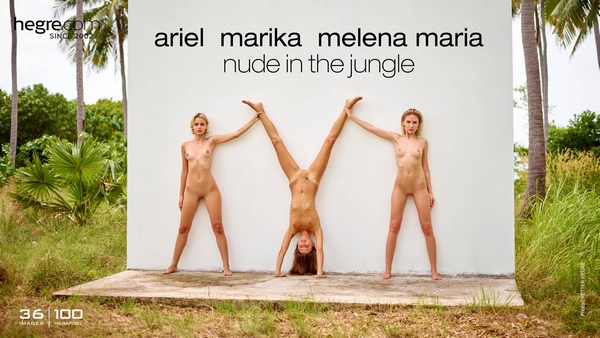 [Hegre-Art] Ariel, Marika, Melena Maria - In The Jungle