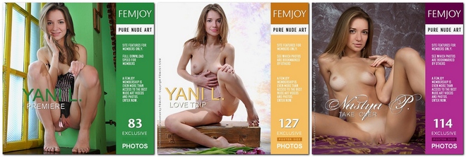 Yani A - Yanni - Nastya P - Photo Content Pack 2012-2021