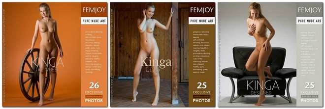 Kinga - FemJoy - Photo and Video Content Pack 2005-2012