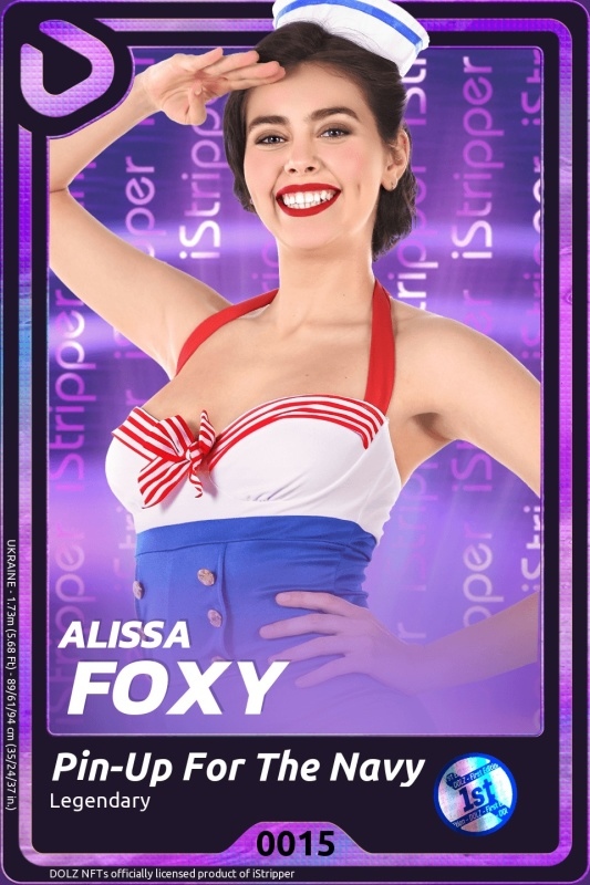 [iStripper] Alissa Foxy - Pin-Up For The Navy