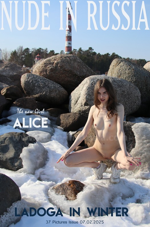 [Nude-In-Russia] Alice X - Ladoga In Winter