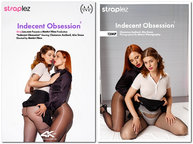 [StrapLez] Mia Stone, Clemence Audiard - Indecent Obsession