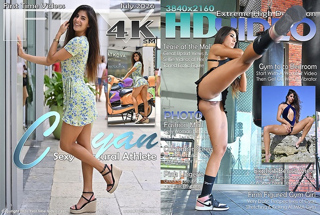 [FTVGirls] Cyan - Sexy Natural Athlete